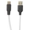 Дата-кабель USB Hoco X21 Silicone Type-C (1.2 м) Black & White - фото 53114