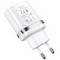 Адаптер питания Hoco N1 Ardent single port charger Apple&Android (USB: 5V max 2.4A) Белый - фото 53145