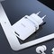 Адаптер питания Hoco N1 Ardent single port charger Apple&Android (USB: 5V max 2.4A) Белый - фото 53147