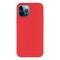 Чехол-накладка силикон Deppa Soft Silicone Case D-87770 для iPhone 12 Pro Max (6.7") Красный - фото 53323