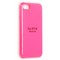 Накладка силиконовая MItrifON для iPhone SE (2020г.)/8/ 7 (4.7") без логотипа Bright pink Ярко-розовый №47 - фото 53653