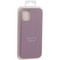 Накладка силиконовая MItrifON для iPhone 12 mini (5.4") без логотипа Dark Lilac Темно-сиреневый №61 - фото 53679