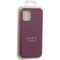 Накладка силиконовая MItrifON для iPhone 12 mini (5.4") без логотипа Maroon Бордовый №52 - фото 53681