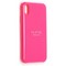 Накладка силиконовая MItrifON для iPhone XR (6.1") без логотипа Bright pink Ярко-розовый №47 - фото 53701