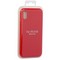 Накладка силиконовая MItrifON для iPhone XS/ X (5.8") без логотипа Product red Красный №14 - фото 53705