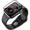 Стекло защитное Screen Protection Xreel для Apple Watch 6/ SE/ 5/ 4 series (40мм) черная рамка - фото 53837