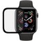 Стекло защитное Screen Protection Xreel для Apple Watch 6/ SE/ 5/ 4 series (40мм) черная рамка - фото 53838