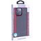 Чехол-накладка пластиковая DFANS Design Be Different Case с силиконовыми бортами для iPhone 12 Pro Max (6.7") Красный - фото 53856