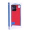 Чехол-накладка пластиковая GKS Design Creative Case с силиконовыми бортами для iPhone 12 Pro Max (6.7") Красный - фото 53902