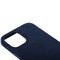 Накладка бархатная MItrifON для iPhone 12 Pro Max (6.7") без логотипа Синяя - фото 53967