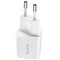 Адаптер питания Hoco N10 Starter single port PD20W+QC3.0 charger (USB-C: 5V max 3.1A/ 20Вт) Белый - фото 54062