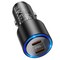 Разделитель автомобильный Hoco NZ3 Clear way 40W dual port PD car charger (2Type-C: 5V & 2.4A 20W/ total output 40W) Черный - фото 54509