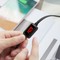 Дата-кабель USB Hoco S4 Charging data cable with timing display for Lightning с дисплеем 1.2м Черный - фото 54725