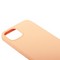 Накладка силиконовая MItrifON для iPhone 13 (6.1") без логотипа Персиковый - фото 54752