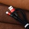 Дата-кабель USB Hoco X26 Xpress charging data cable Type-C (1.0 м) Black & Red - фото 54777