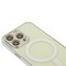 Чехол-накладка силиконовая J-case Magsafe Series для iPhone 13 Pro (6.1") Серебристый - фото 54835