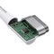 Дата-кабель Baseus Zinc Magnetic Series iP Laptop Charging Type-C to T-shaped Port Cable 60W (CATXC-W02) 2.0 м Белый - фото 54981