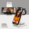 Беспроводное зарядное устройство Deppa 3в1 (D-24015) для Apple iPhone/ Watch/ Air Pods 17.5W Белый - фото 55075