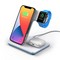 Беспроводное зарядное устройство Deppa Charging Stand Neo 3в1 (D-24017) для Apple iPhone/ Watch/ Air Pods 20Вт Белый - фото 55088