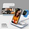 Беспроводное зарядное устройство Deppa Charging Stand Neo 3в1 (D-24017) для Apple iPhone/ Watch/ Air Pods 20Вт Белый - фото 55090
