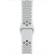 Apple Watch Nike+ Series 4, 44 мм, корпус из алюминия серебристого цвета, спортивный ремешок Nike чистая платина/чёрный - фото 10520