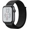 Apple Watch Series 4 44mm Space Gray Aluminum Case with Black Nike Sport Loop GPS - фото 7305