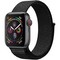 Apple Watch Series 4 40mm Space Gray Aluminum Case with Black Sport Loop LTE - фото 7356