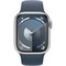 Apple Watch Series 9 GPS 41mm S/M/L Silver Aluminium (серебристый) - фото 56985