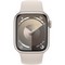 Apple Watch Series 9 GPS 41mm S/M/L Starlight Aluminium (сияющая звезда) - фото 56991