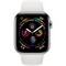Apple Watch Series 4 40mm Stainless Steel Case with White Sport Band LTE - фото 7366