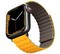 Ремешок силиконовый Uniq REVIX для Apple Watch 49/45/44/42, цвет горчичный/хаки (MUSTARD/KHAKI) - фото 57082