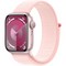 Apple Watch Series 9 GPS 41mm Pink Aluminium Sport Loop (розовый) - фото 57278