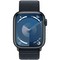 Apple Watch Series 9 GPS 41mm Midnight Aluminium Sport Loop (тёмная ночь) - фото 57282