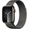 Apple Watch Series 9 GPS + Cellular 41mm Graphite Stainless Steel Milanese Loop (графит) - фото 57308