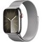 Apple Watch Series 9 GPS + Cellular 45mm Silver Stainless Steel Milanese Loop (серебро) - фото 57314