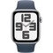 Apple Watch SE 2023 GPS 44mm S/M/L Silver Aluminium/Blue (серебристый/синий) - фото 57348