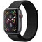 Apple Watch Series 4 44mm Space Gray Aluminum Case with Black Sport Loop LTE - фото 7386