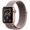 Часы Apple Watch Series 4 GPS 40mm (Gold Aluminum Case with Pink Sand Sport Loop) - фото 7410
