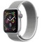 Apple Watch Series 4 GPS 40mm Silver Aluminum Case with Seashell Sport Loop (Спортивный браслет цвета «белая ракушка») MU652 - фото 7409