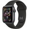 Apple Watch Series 4 GPS 40mm Space Gray Aluminum Case with Black Sport Band MU662 (Серый космос / Черный) дубль - фото 7411