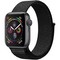 Apple Watch Series 4 GPS 40mm Space Gray Aluminum Case with Black Sport Loop (Спортивный браслет чёрного цвета) MU672 - фото 7414