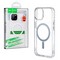 Чехол силиконовый Hoco Magnetic series airbag anti-fall protective shell для iPhone 15 Pro Max (6.7") Прозрачный - фото 57915