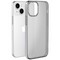 Чехол силиконовый Hoco Light Series для iPhone 15 (6.1") тонкий TPU 0,8mm Дымчатый - фото 57879
