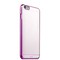 Накладка пластиковая ультра-тонкая iBacks iFling Colorful Electroplating PC для iPhone 6s Plus (5.5) - (ip60206) Pink/ White - фото 55382