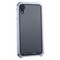 Чехол-накладка противоударный (AL&Glass) для Apple iPhone XR (6.1") G-Solace серебристо-белый ободок - фото 14382