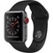 Apple Watch Series 3 Cellular 38mm Space Gray Aluminum Case with Black Sport Band MQJP2 - фото 7472