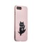 Набор iBacks Lady's 2-piece Suit - Танцующий Кот зеркало&гребень&накладка для iPhone 8 Plus/ 7 Plus (5.5") - (ip70001) Розовый - фото 14400