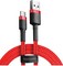 Дата-кабель USB Baseus Cafule cable for Type-C (CATKLF-B09) (1.0 м) Красный - фото 58027