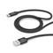 Дата-кабель USB Deppa Alum USB - Type-C D-72328 (1.2м) аллюминий/нейлон, Черный - фото 58957