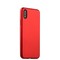 Чехол-накладка силиконовый J-case Delicate Series Matt 0.5mm для iPhone XS/ X (5.8") Красный - фото 15224